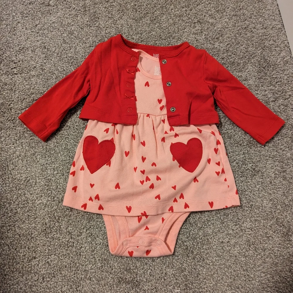 Hearts Dress Set - Picture 1 of 7